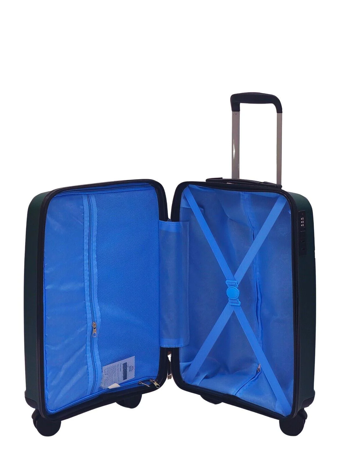 Acton Cabin Hard Shell Suitcase in Green - Image 4