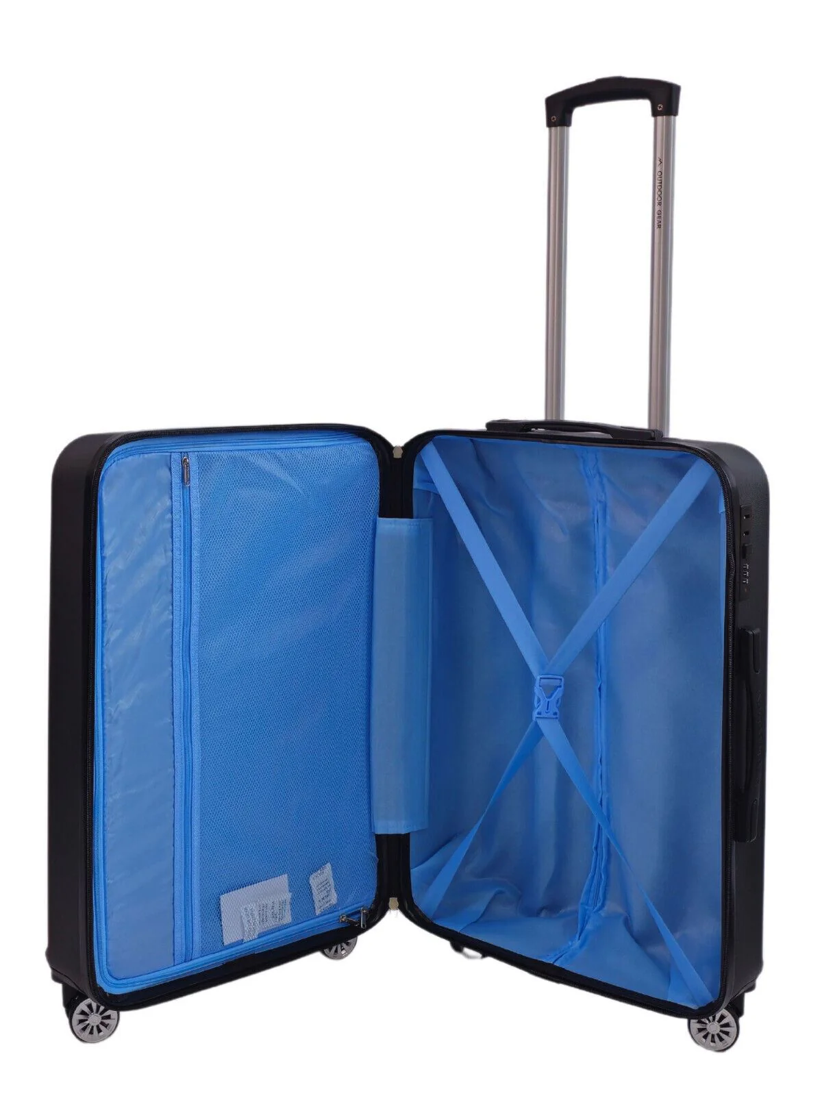 Alford Medium Hard Shell Suitcase in Black - Image 5
