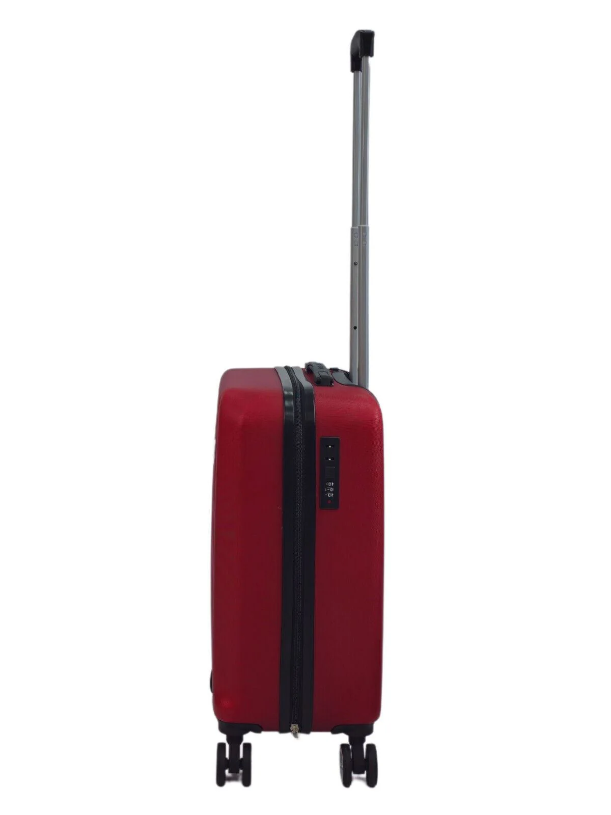Alsager Cabin Hard Shell Suitcase in Burgundy - Image 3