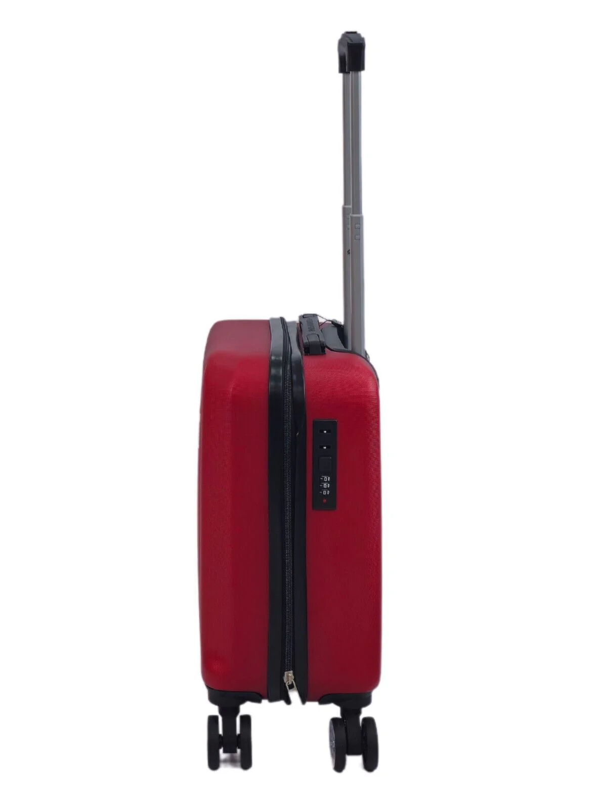 Alsager Underseat Hard Shell Suitcase in Burgundy - Image 3