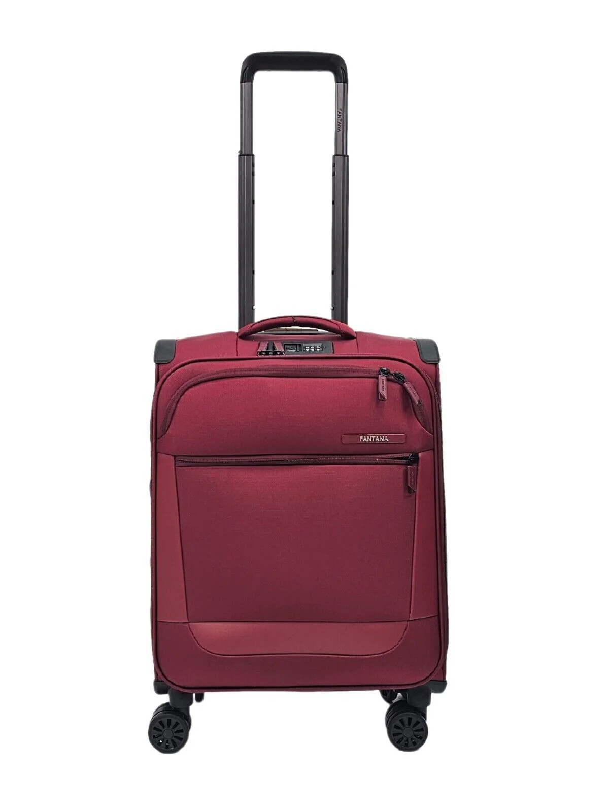 Bourne Cabin Soft Shell Suitcase in Burgundy - Image 4